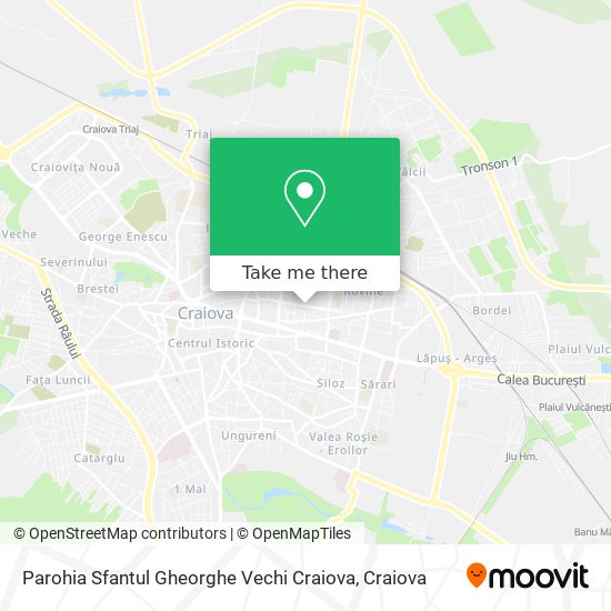 Parohia Sfantul Gheorghe Vechi Craiova map