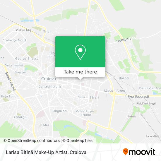 Larisa Bițînă Make-Up Artist map