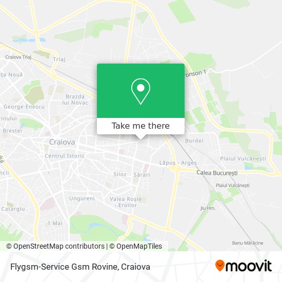Flygsm-Service Gsm Rovine map
