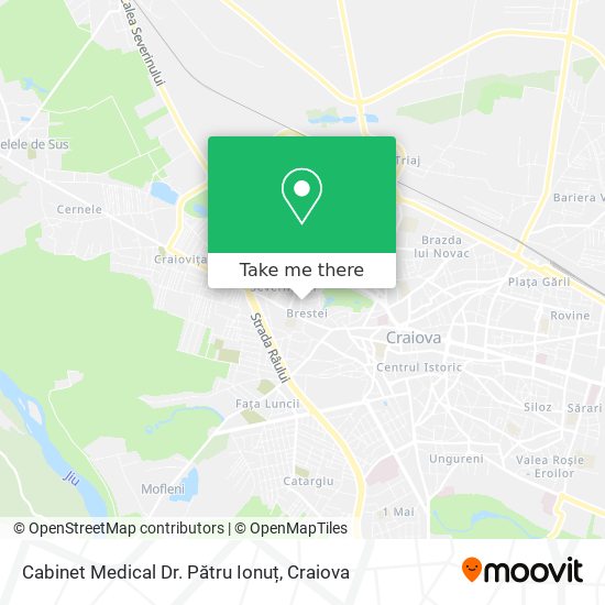 Cabinet Medical Dr. Pătru Ionuț map
