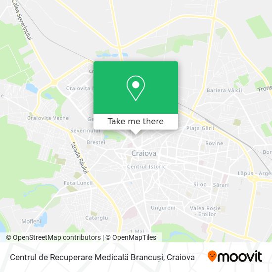 Centrul de Recuperare Medicală Brancuși map