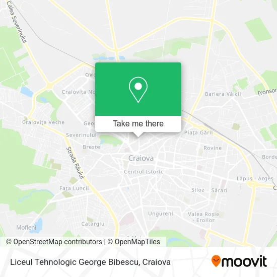 Liceul Tehnologic George Bibescu map