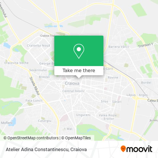 Atelier Adina Constantinescu map