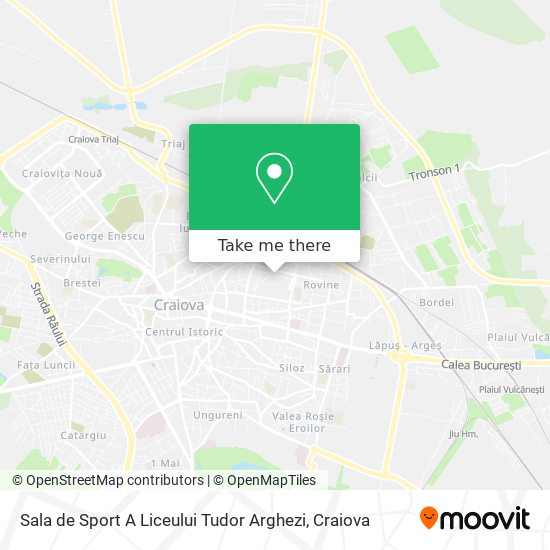 Sala de Sport A Liceului Tudor Arghezi map
