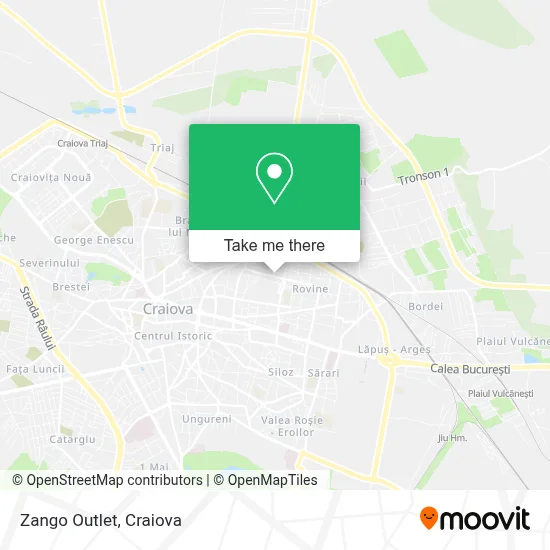 Zango Outlet map