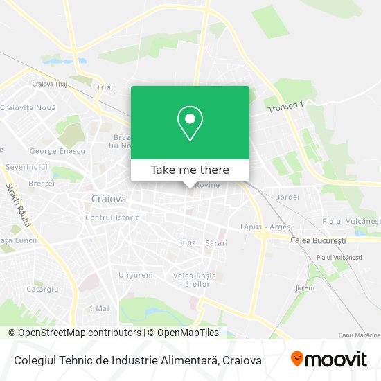 Colegiul Tehnic de Industrie Alimentară map