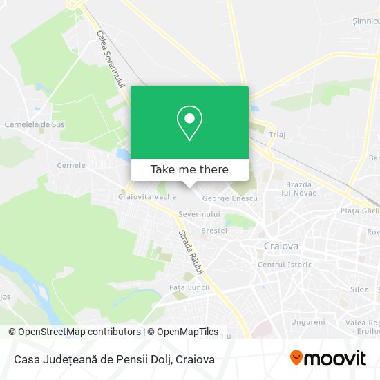 Casa Județeană de Pensii Dolj map