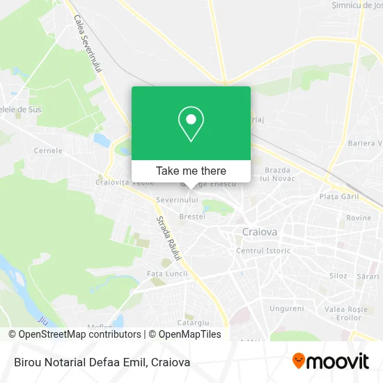 Birou Notarial Defaa Emil map
