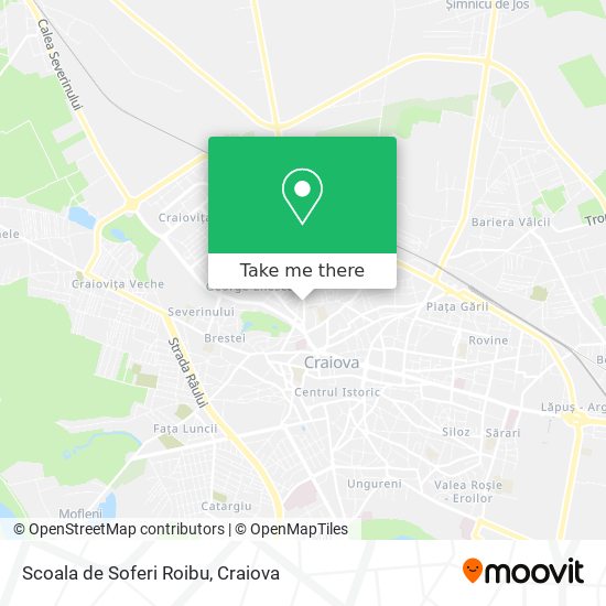 Scoala de Soferi Roibu map