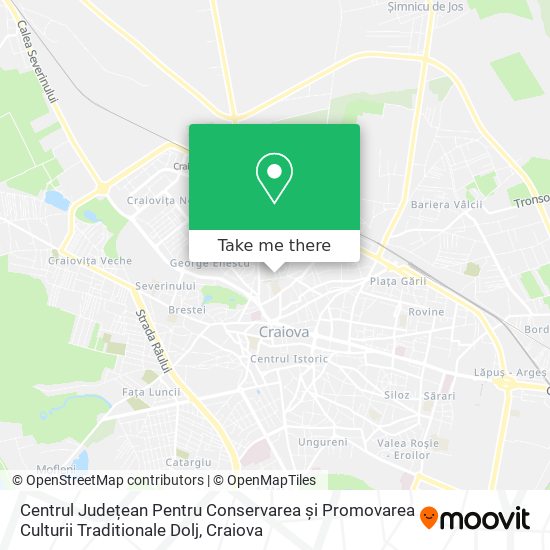 Centrul Județean Pentru Conservarea și Promovarea Culturii Traditionale Dolj map