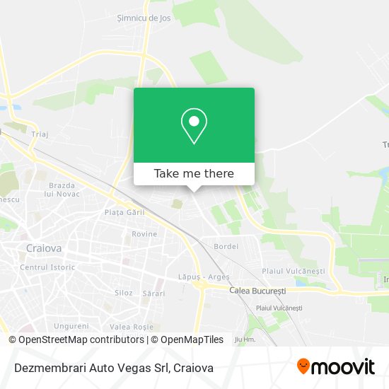 Dezmembrari Auto Vegas Srl map