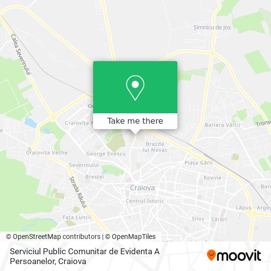 Serviciul Public Comunitar de Evidenta A Persoanelor map