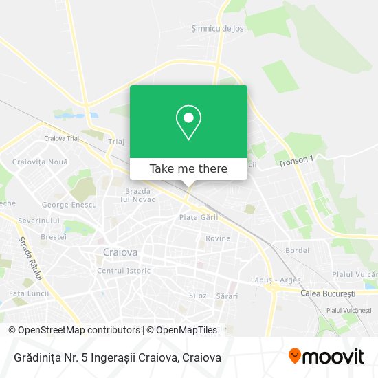 Grădinița Nr. 5 Ingerașii Craiova map