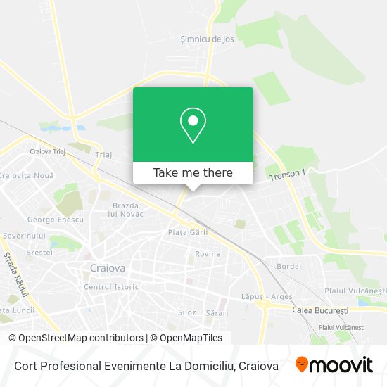 Cort Profesional Evenimente La Domiciliu map