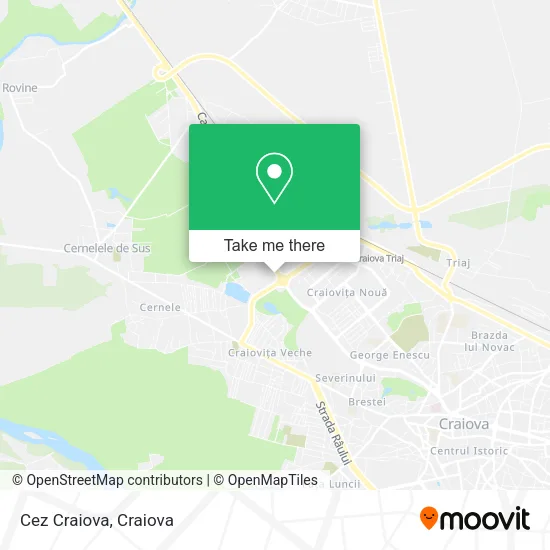 Cez Craiova map