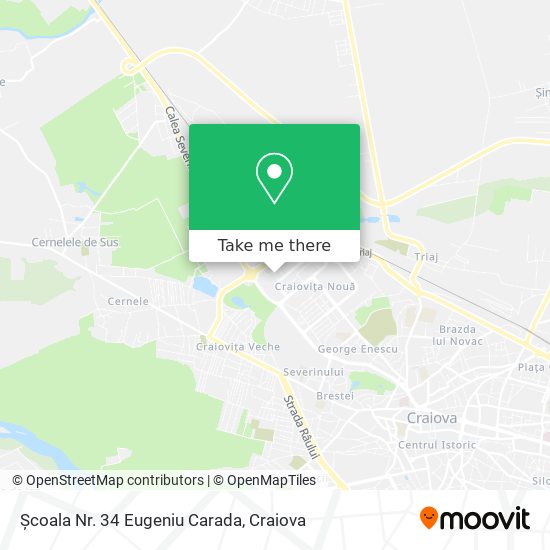 Școala Nr. 34 Eugeniu Carada map