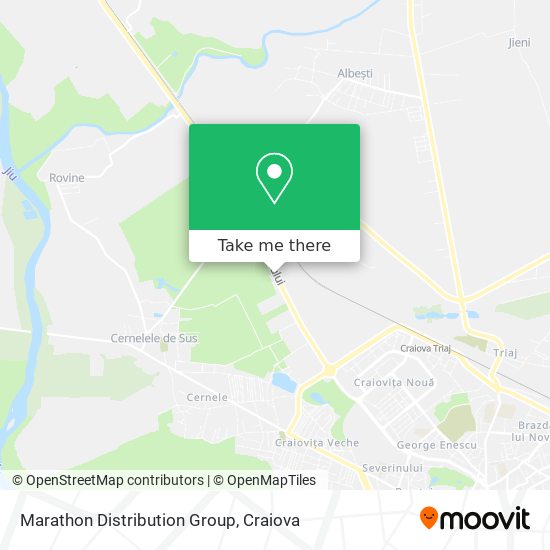 Marathon Distribution Group map