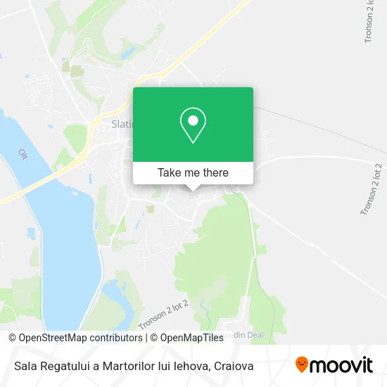 Sala Regatului a Martorilor lui Iehova map