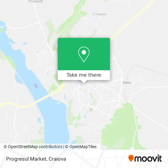 Progresul Market map