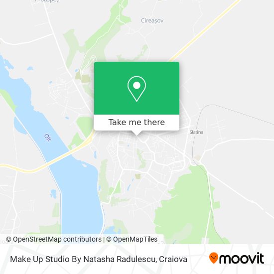 Make Up Studio By Natasha Radulescu map