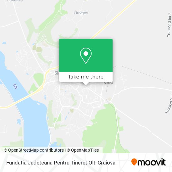 Fundatia Judeteana Pentru Tineret Olt map