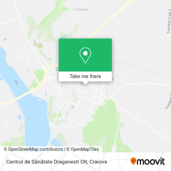 Centrul de Sănătate Draganesti Olt map