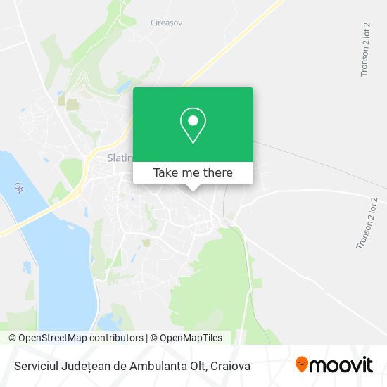 Serviciul Județean de Ambulanta Olt map