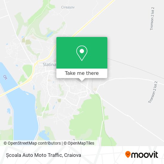 Școala Auto Moto Traffic map