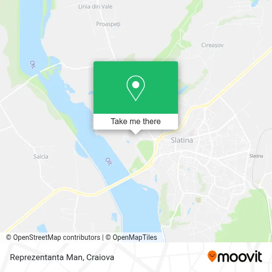 Reprezentanta Man map