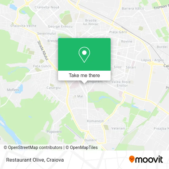 Restaurant Olive map