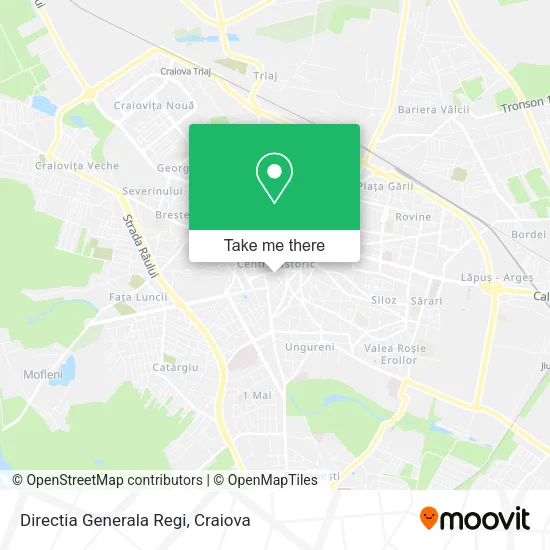 Directia Generala Regi map