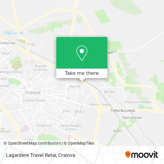 Lagardere Travel Retai map