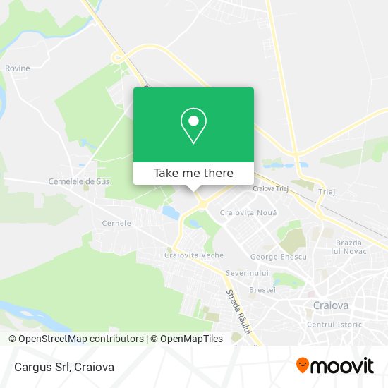 Cargus Srl map