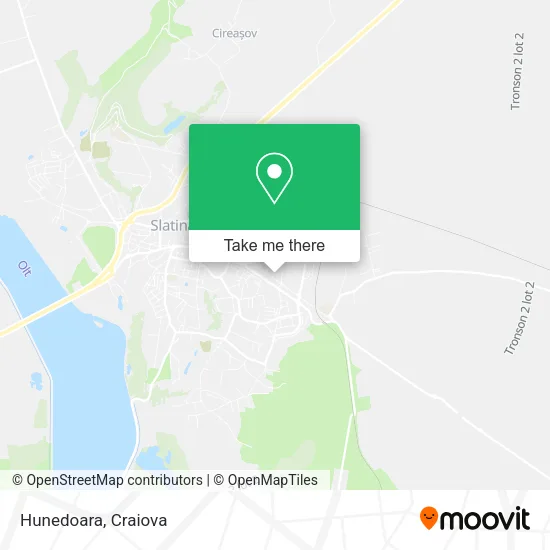 Hunedoara map