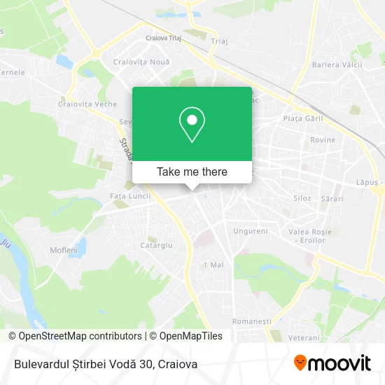 Bulevardul Știrbei Vodă 30 map