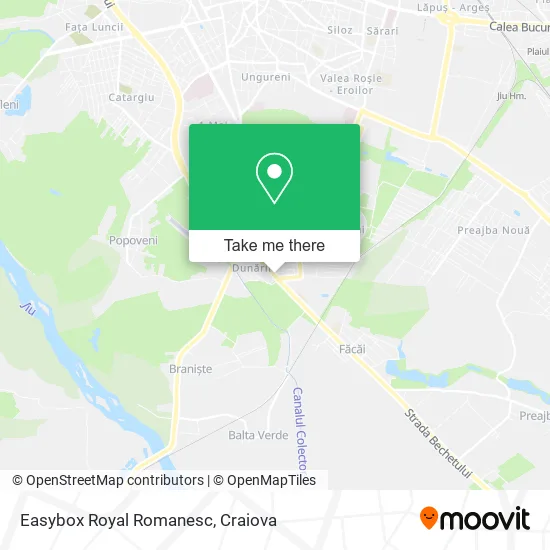 Easybox Royal Romanesc map