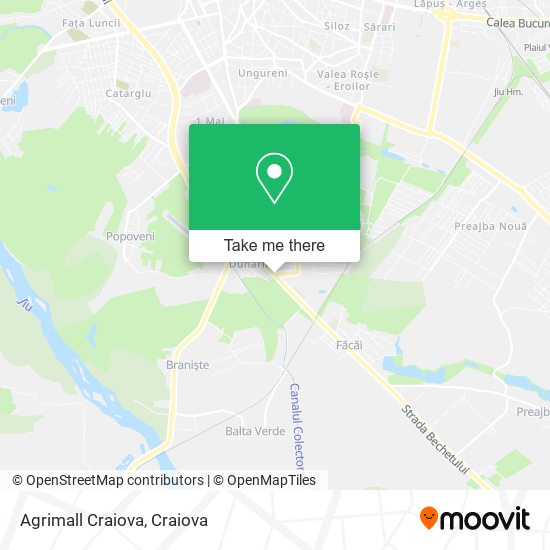 Agrimall Craiova map