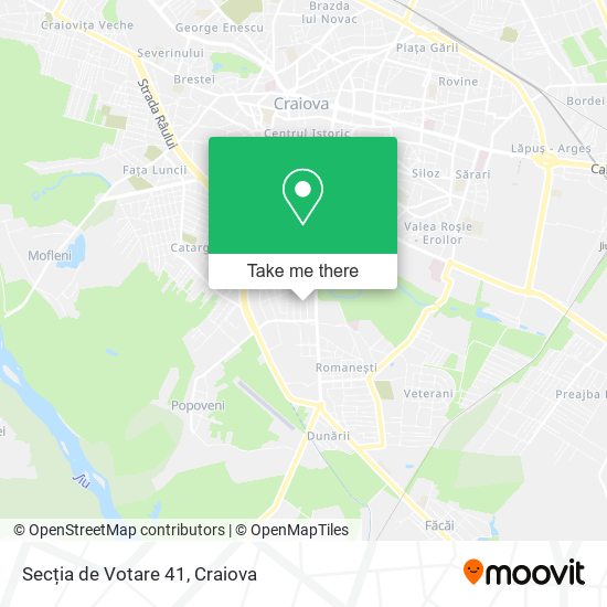 Secția de Votare 41 map