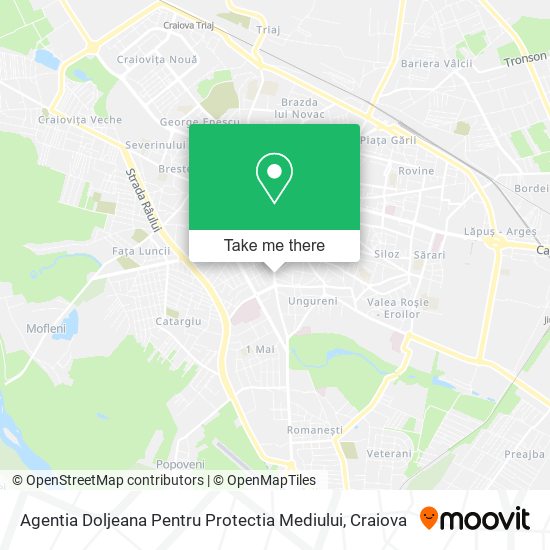 Agentia Doljeana Pentru Protectia Mediului map