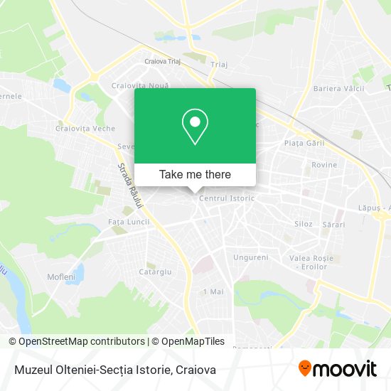 Muzeul Olteniei-Secția Istorie map