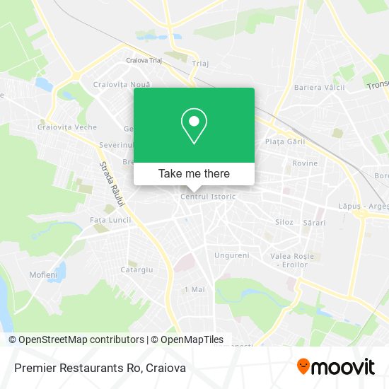 Premier Restaurants Ro map