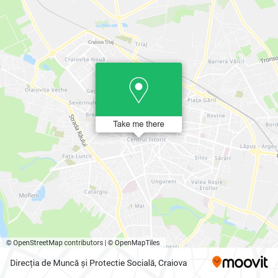 Direcția de Muncă și Protectie Socială map