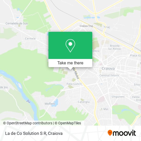 La de Co Solution S R map