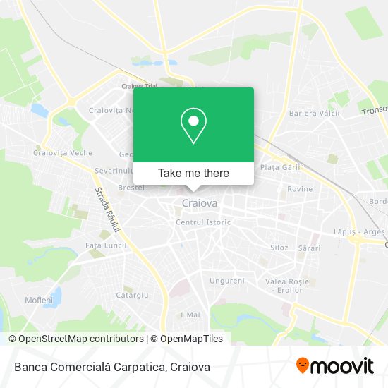 Banca Comercială Carpatica map
