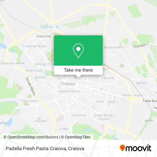 Padella Fresh Pasta Craiova map