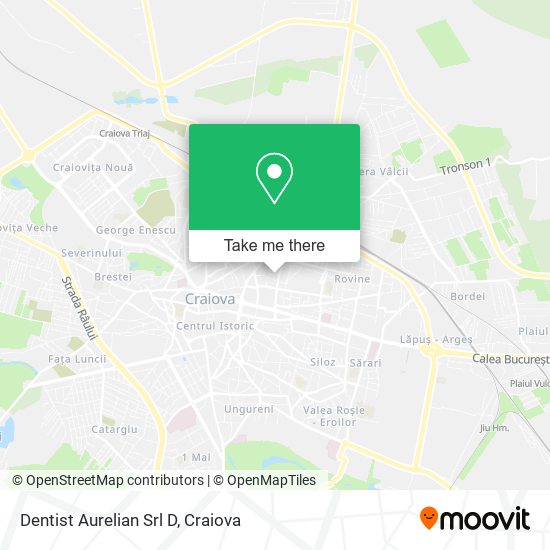 Dentist Aurelian Srl D map