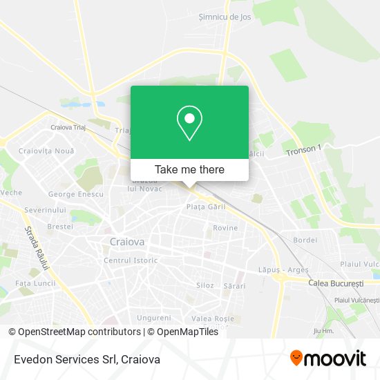 Evedon Services Srl map
