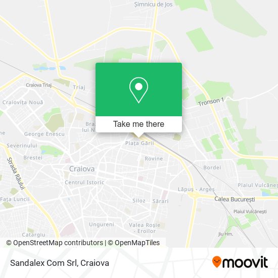 Sandalex Com Srl map