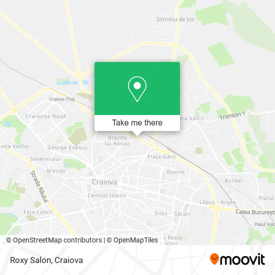 Roxy Salon map