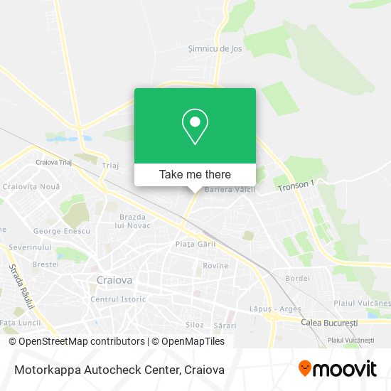 Motorkappa Autocheck Center map